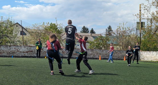 Турнір по flag-football.